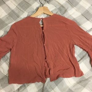 Aeropostale Tops - Aeropostale cropped long sleeve shirt Aeropostale Tops - Aeropostale cropped long sleeve shirt